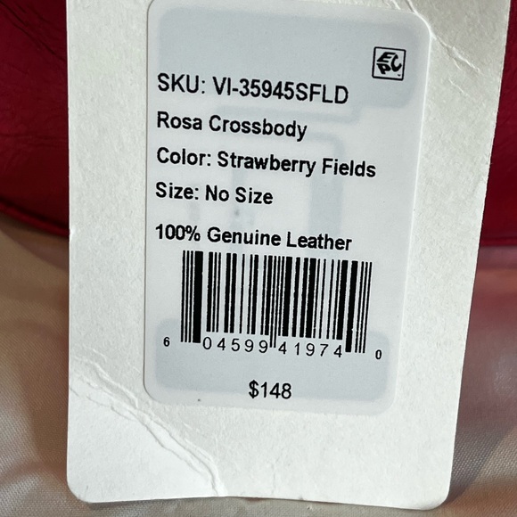 NEW HOBO Rosa Crossbody
Metallic Leather Strawberry Fields - Picture 4 of 14